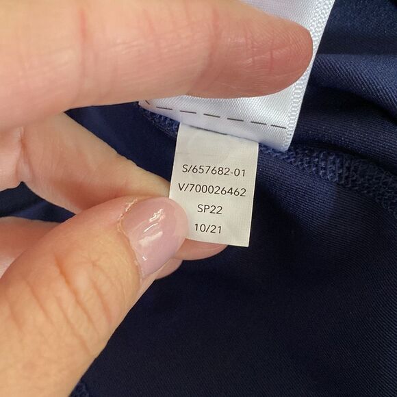 Athleta Women's 16" Fairway Golf Skort Dress Navy Blue Size Extra Small - Picture 13 of 13